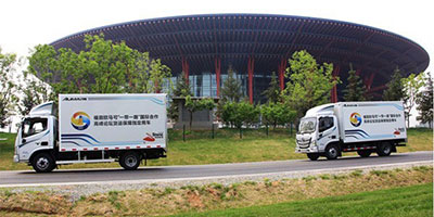 外国友人对欧马可的运输服务点赞