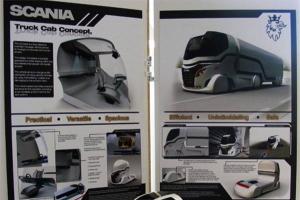 斯堪尼亚概念卡车 浓重科幻色彩搭配混合动力