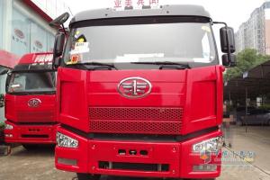 2014款J6 6x4自卸车推介会在兰州举行