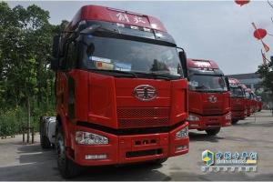 订车562台 解放卡车实力引爆深圳市场