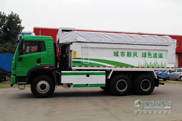 一汽解放青岛  天V重卡 336马力 6X4 自卸车