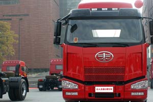 一汽解放J6港口万博体育app下载入口厦门 达成117台订单