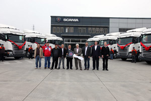 斯堪尼亚获广州志鸿30台新Streamline重卡采购订单