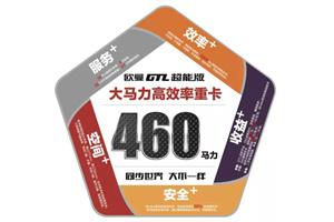 高颜值硬实力 欧曼GTL超能版460大马力给你好看