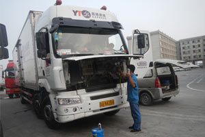 乘龙汽车“冰”力全开 上门服务清凉到家