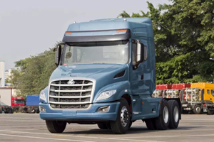 东风柳汽全新高端长头重卡即将亮相营销年会