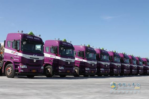 联合卡车紫色风暴席卷山东