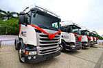 首批交付远泽物流5辆R480 斯堪尼亚批量进驻云南