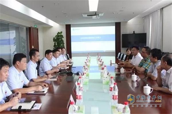 中国重汽集团济南动力事业部访问
