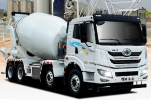 搅拌工况专属定制，悍V 2.0搅拌车全新升级上市！