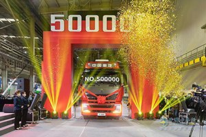 年产销商用车50万辆！中国重汽，彩！