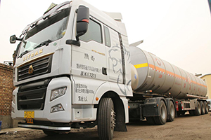 榆林荣通运输：汕德卡燃气车动力足，真节气