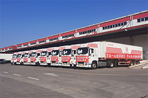 五粮液火速驰援“胡辣汤”，庆铃五十铃GIGA巨咖搭载货物已出发