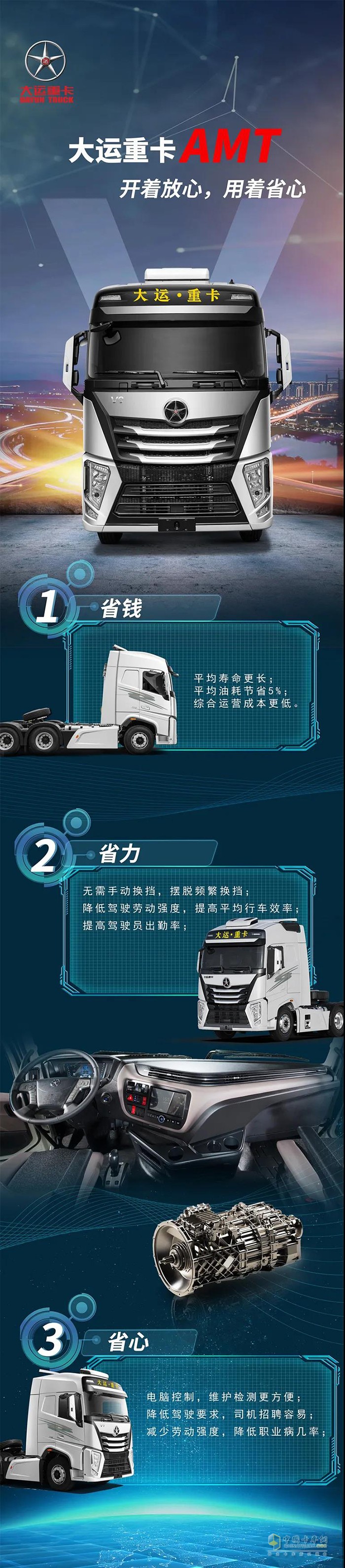 大运重卡,AMT万博体育app下载入口
