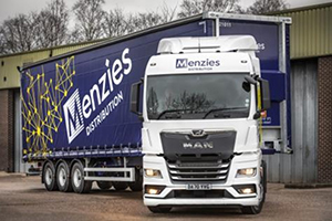 115台曼恩全新TGX加入国际物流公司Menzies