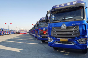 百台豪沃NX万博体育app下载入口交车  中国重汽实现2022年完美收官