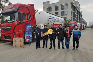 再次携手老客户 东风商用车进军蚌埠散装水泥运输市场