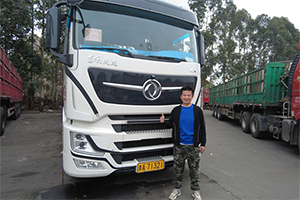 人生中的第一辆车 冶军选择了东风天龙KX600为伴