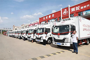 乘龙一路领“鲜” 让高考“营养餐”更放心