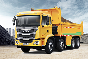 城市渣土车“土”得掉“渣”?江淮格尔发8x4自卸车有颜有料!