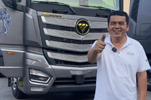 【我和我的欧曼】 丁师傅：现在的行情，选欧曼燃气车就是赚！