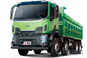 自重仅7.64吨，乘龙M3 8X4轻量化自卸车专为合规多拉打造!