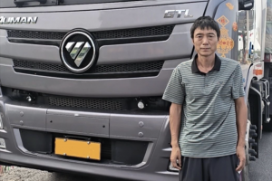 疆煤外运战场，欧曼GTL500燃气车助阵，气场全开！