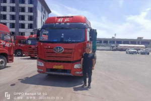 解放J6P燃气重卡助力吴银元破解煤炭运输致富密码