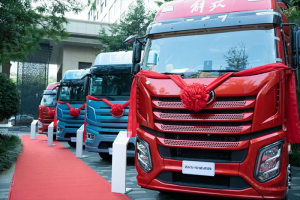 天然气重卡领跑 一汽解放稳居10月终端销量榜首