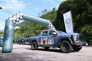 火星皮卡强力护航澳门至北京新能源车长城拉力挑战赛