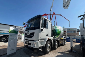 绿色“砼”行！徐工新能源搅拌车亮相德国宝马展Bauma 2025
