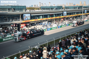 中国重汽登陆F1赛场，彰显中国智造硬实力