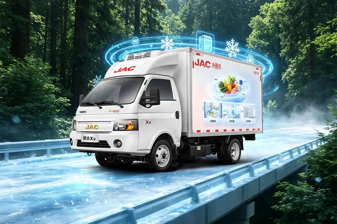 江淮恺达X5冷藏车：0.785m低货台，极致灵活引领冷链运输