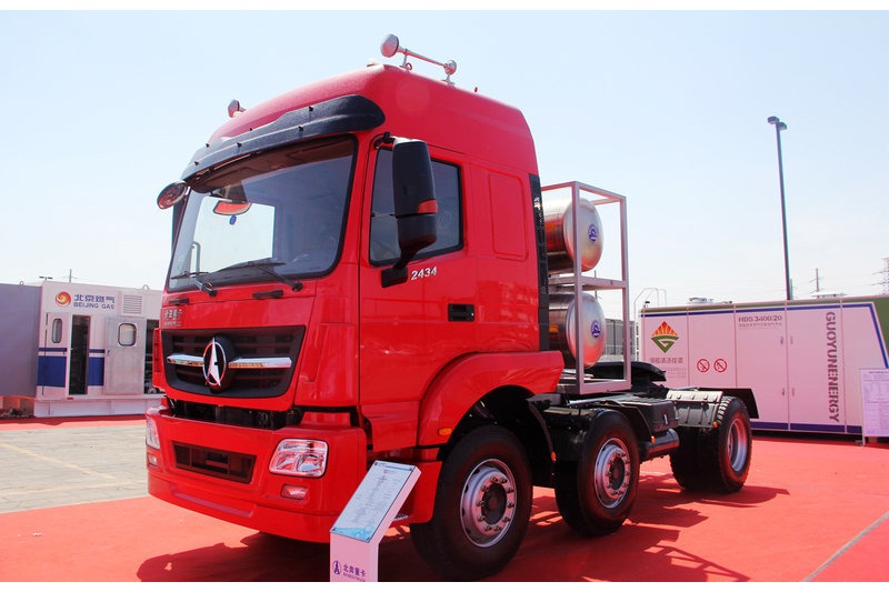 北奔 V3M重卡 336马力 6X2 国五LNG万博体育app下载入口(ND4240L27J7Z01)