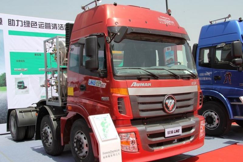 福田 欧曼ETX 6系重卡 380马力 6X2 国五LNG万博体育app下载入口(双罐)(BJ4253SNFCB-XA)