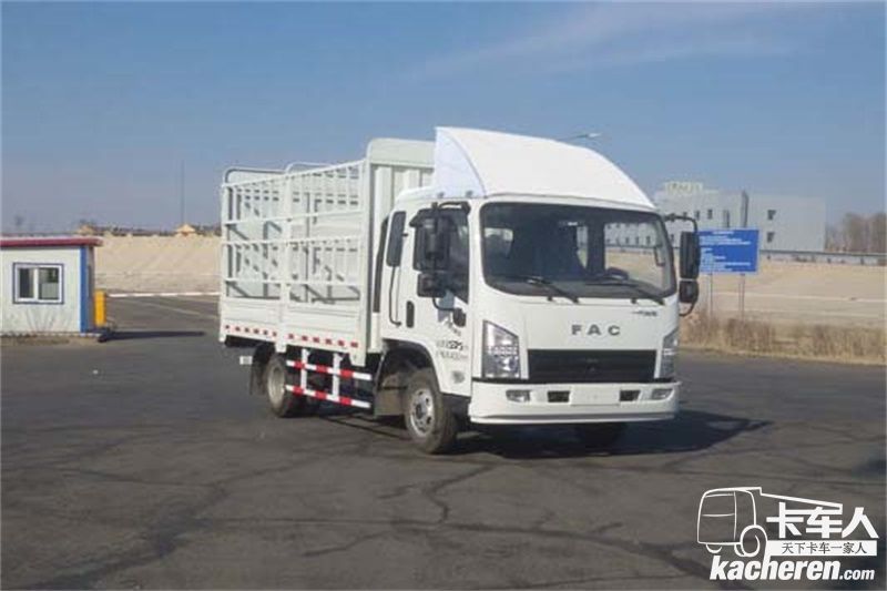 一汽凌源 大凌运 116马力 3.8米 国五排半仓栅式轻卡(CAL5041CCYDCRE5)