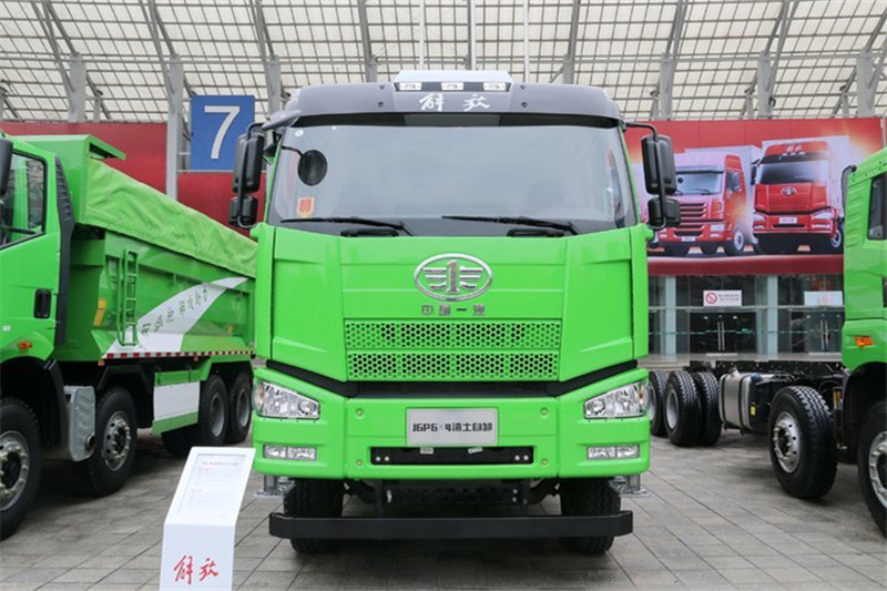 一汽解放 J6P重卡 375马力 6X4 5.6米 国五渣土自卸车(CA3250P66K2L1T1AE5)