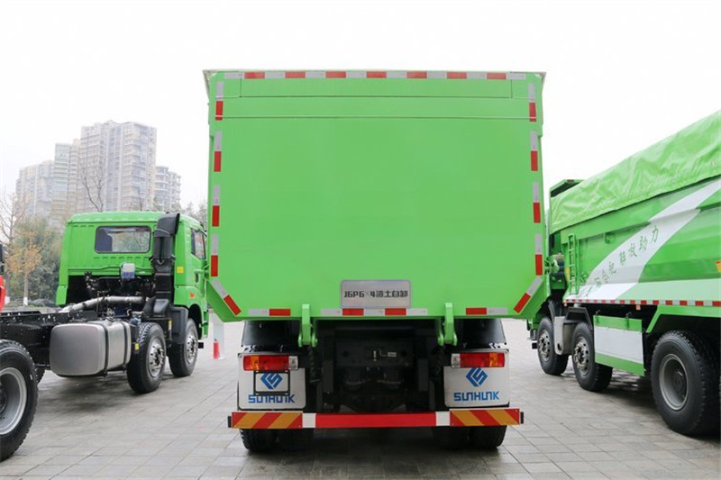 一汽解放 J6P重卡 375马力 6X4 5.6米 国五渣土自卸车(CA3250P66K2L1T1AE5)