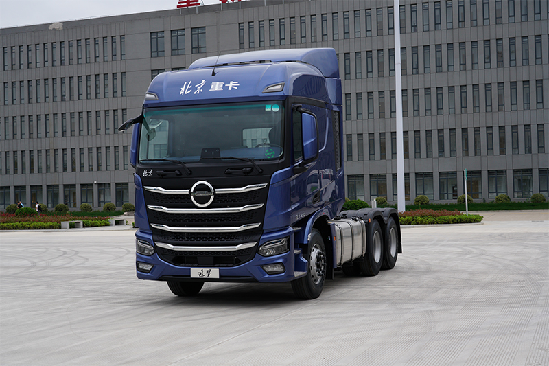 北汽重卡 追梦 470马力 6×4 国六 万博体育app下载入口
 砂石料运输版（BJ4250D6CP-02）